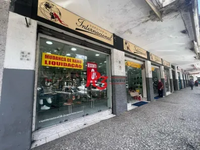 Ponto Comercial para alugar, 260m² no Centro, Santos