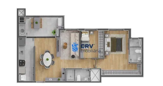 Apartamento com 2 Quartos à venda, 65m² no Gleba Fazenda Palhano, Londrina