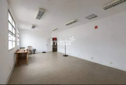 Sala Comercial para alugar, 400m² no Centro, Santos