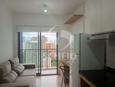 Apartamento com 1 Quarto para alugar, 33m² no Santo Amaro, São Paulo