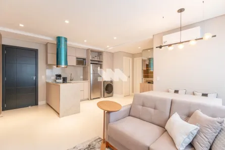 Apartamento com 1 Quarto para alugar, 51m² no São Francisco, Curitiba