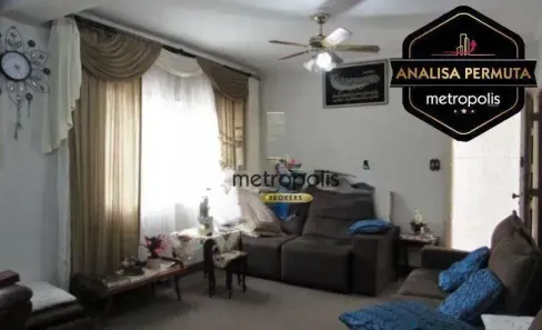 Sobrado com 3 Quartos à venda, 182m² no Vila Metalúrgica, Santo André