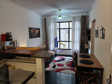 Apartamento com 1 Quarto à venda, 40m² no Itararé, São Vicente