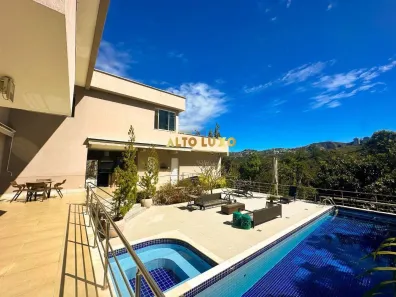 Casa com 4 Quartos para alugar, 456m² no Vale dos Cristais, Nova Lima