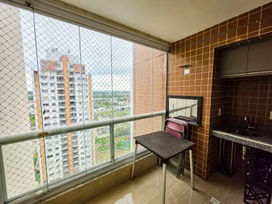Apartamento com 3 Quartos para alugar, 96m² no Aleixo, Manaus