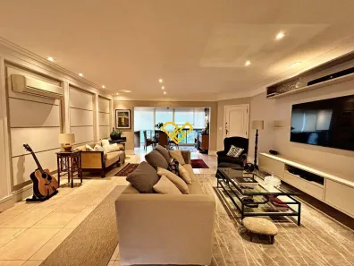 Apartamento com 3 Quartos para alugar, 160m² no Gonzaga, Santos