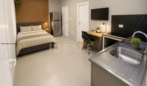Kitnet com 1 Quarto para alugar, 22m² no Centro, São José dos Campos