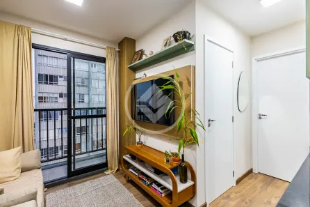 Apartamento com 2 Quartos à venda, 34m² no Centro, Curitiba