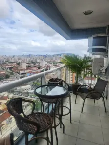 Apartamento com 2 Quartos para alugar, 82m² no Boqueirão, Santos