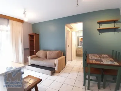 Apartamento com 1 Quarto para alugar, 44m² no Carvoeira, Florianópolis