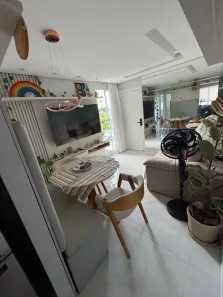Apartamento com 2 Quartos para alugar, 40m² no Boa União (Abrantes), Camaçari
