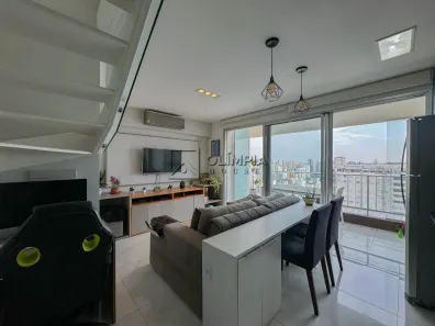 Cobertura com 1 Quarto para alugar, 68m² no Brooklin Paulista, São Paulo