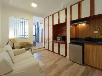 Flat com 1 Quarto para venda ou aluguel, 35m² no Cerqueira César, São Paulo