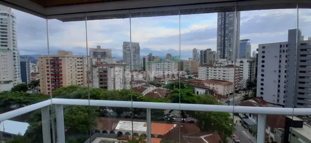 Apartamento com 3 Quartos à venda, 131m² no Gonzaga, Santos