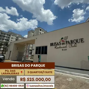 Apartamento com 3 Quartos à venda, 81m² no Flores, Manaus