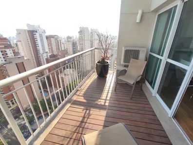 Apartamento com 1 Quarto para alugar, 104m² no Vila Nova Conceição, São Paulo