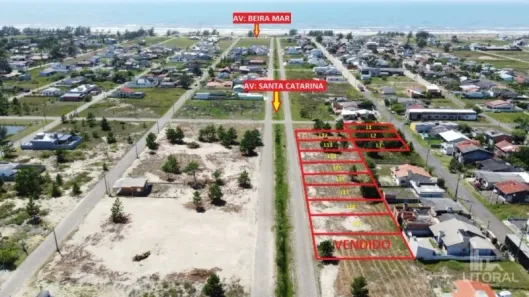Lote/Terreno à venda, 300m² no Santa Fé, Ponte Alta