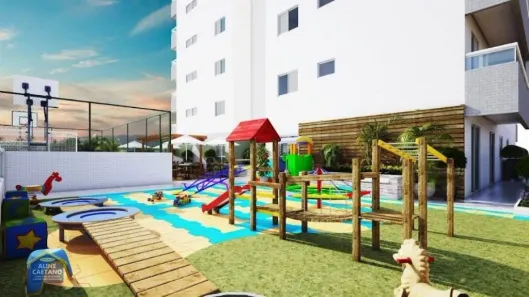 Apartamento com 2 Quartos à venda, 74m² no Caiçara, Praia Grande