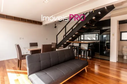 Apartamento com 1 Quarto para alugar, 64m² no Vila Olímpia, São Paulo