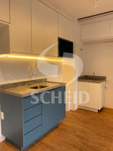 Apartamento com 1 Quarto para alugar, 37m² no Santo Amaro, São Paulo