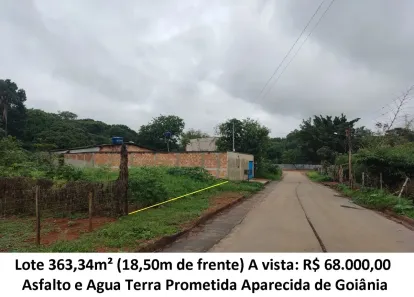 Lote/Terreno à venda, 363m² no Terra Prometida, Aparecida de Goiânia