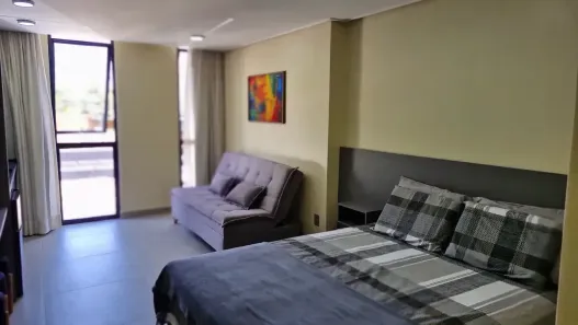 Apartamento com 1 Quarto para alugar, 26m² no Tambaú, João Pessoa