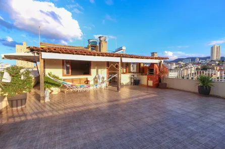 Cobertura com 3 Quartos à venda, 187m² no Sagrada Família, Belo Horizonte