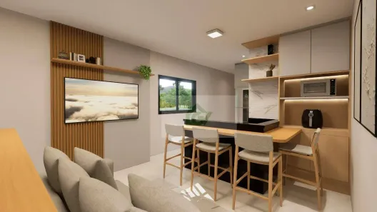Casa de Condomínio com 1 Quarto à venda, 47m² no Pontal de Santa Marina, Caraguatatuba