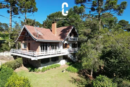 Casa de Condomínio com 5 Quartos à venda, 280m² no Lot Véu da Noiva, Campos do Jordão
