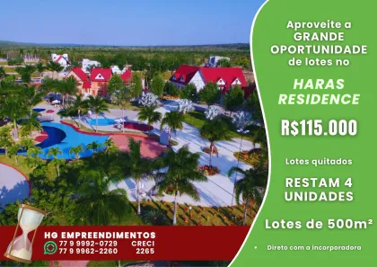 Lote/Terreno à venda, 500m² no Lagoa das Flores, Vitória da Conquista