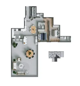 Apartamento com 2 Quartos à venda, 142m² no Agronômica, Florianópolis