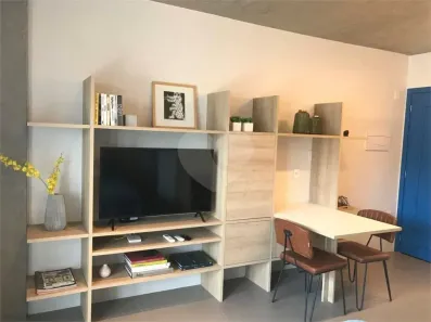 Apartamento com 1 Quarto para alugar, 29m² no República, São Paulo