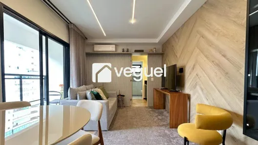 Apartamento com 1 Quarto para alugar, 58m² no Cambuí, Campinas