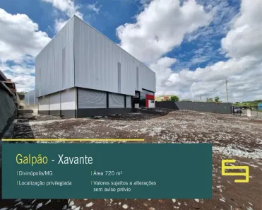 Galpão/Depósito/Armazém para alugar, 720m² no Xavante, Divinópolis