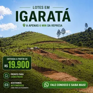Lote/Terreno à venda, 600m² no Centro, Igaratá