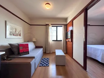 Apartamento com 1 Quarto para alugar, 33m² no Jardim Paulista, São Paulo