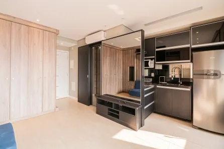Apartamento com 1 Quarto à venda, 33m² no Cidade Monções, São Paulo