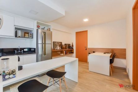 Apartamento com 1 Quarto à venda, 48m² no Água Verde, Curitiba