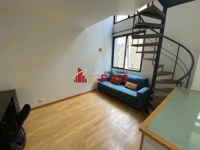 Flat com 1 Quarto para alugar, 49m² no Vila Olímpia, São Paulo