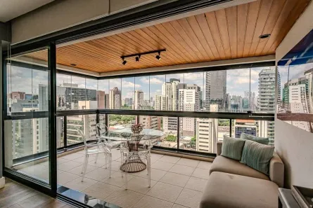 Apartamento com 1 Quarto para alugar, 89m² no Vila Olímpia, São Paulo