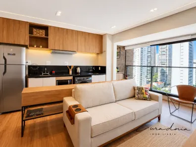 Apartamento com 1 Quarto para alugar, 50m² no Jardim América, São Paulo