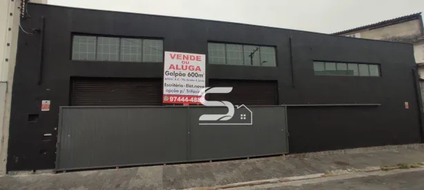 Galpão/Depósito/Armazém à venda, 665m² no Casa Branca, Santo André