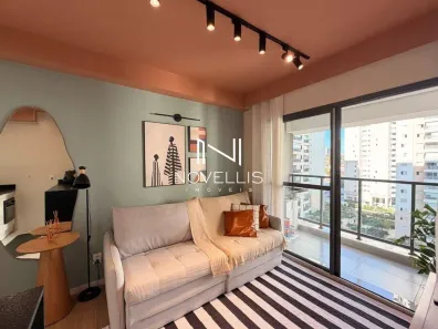 Apartamento com 1 Quarto para alugar, 33m² no Jardim Esplanada, São José dos Campos