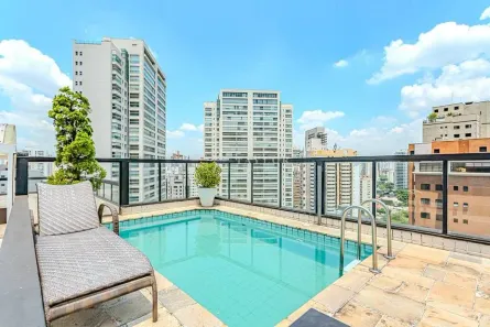 Cobertura com 3 Quartos para alugar, 242m² no Vila Nova Conceição, São Paulo