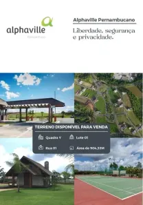 Lote/Terreno à venda, 905m² no Vargem Fria, Jaboatão dos Guararapes