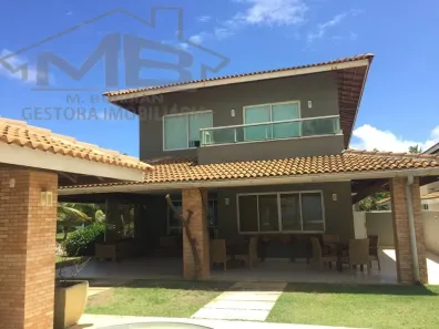Casa de Condomínio com 6 Quartos à venda, 450m² no Busca Vida (Abrantes), Camaçari