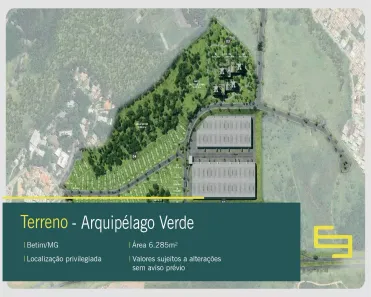 à venda, 6285m² no Arquipélago Verde, Betim
