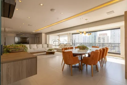 Apartamento com 3 Quartos para alugar, 220m² no Indianópolis, São Paulo