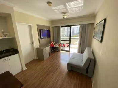 Flat com 1 Quarto para alugar, 33m² no Indianópolis, São Paulo