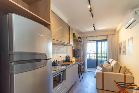 Apartamento com 1 Quarto para alugar, 29m² no Indianópolis, São Paulo
